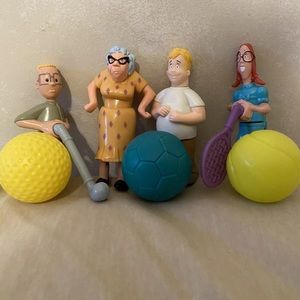 4 McDonalds Happy Meal Kids Toys - Disney’s Recess